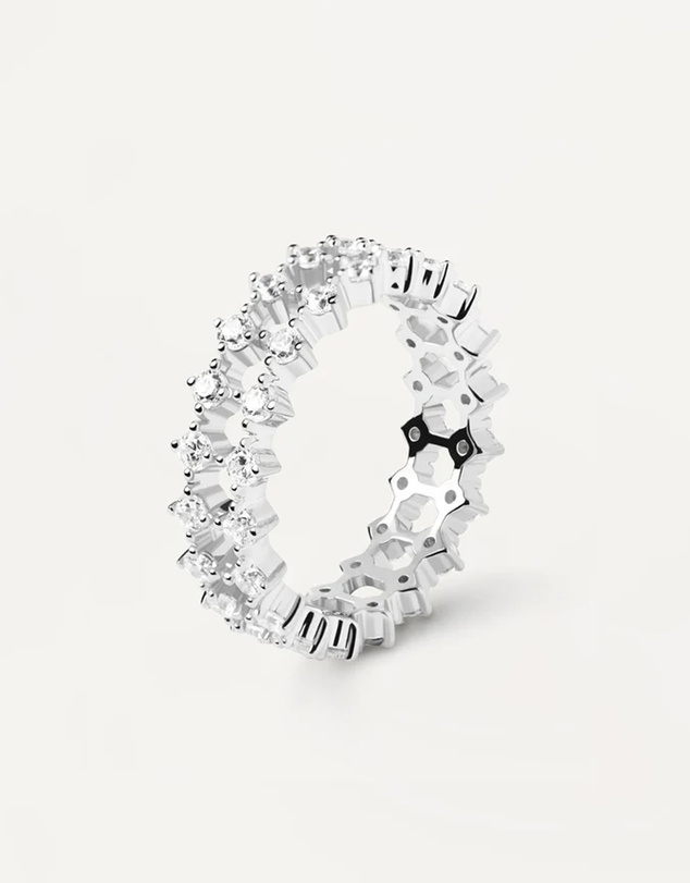 PDPAOLA - Slim Dumbo Silver Ring