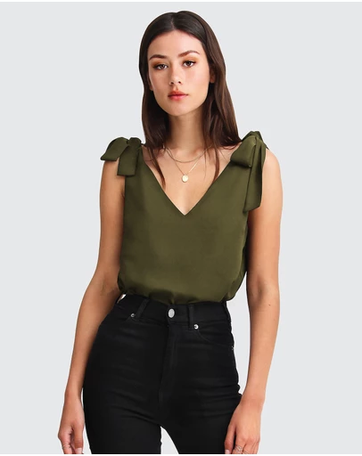 Belle & Bloom - Feel For You V-Neck Top
