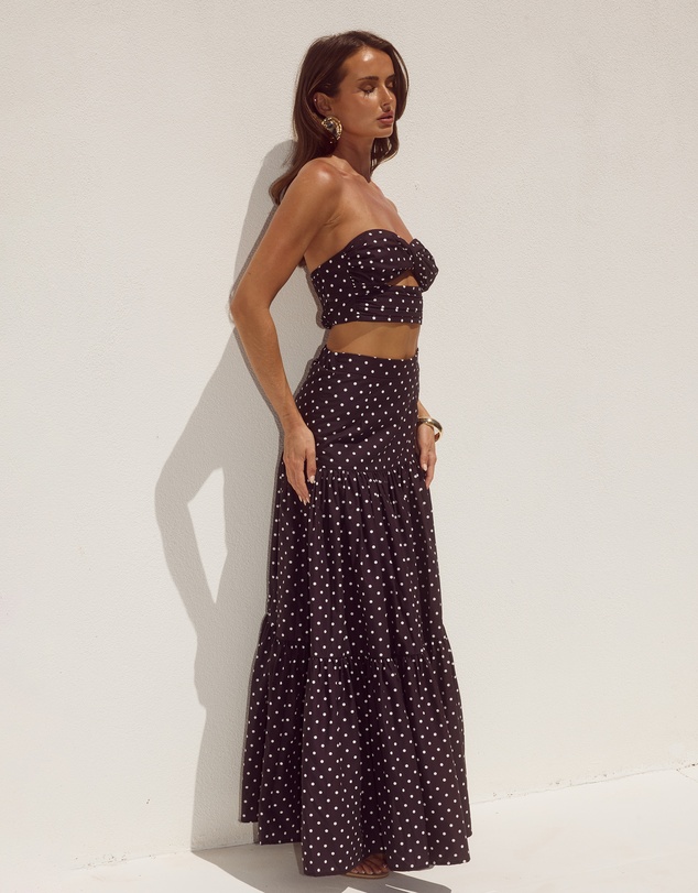 Runaway the Label - Ayla Tiered Maxi Skirt