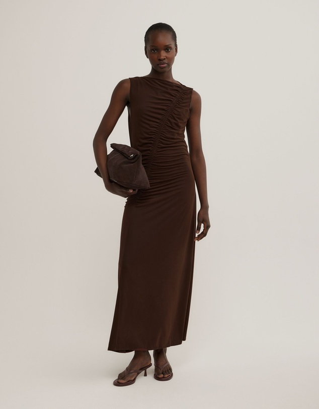 Witchery - Asymmetric Gather Dress