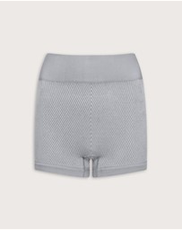 TALA - Sculpt Seamless Contrast Rib Shorts