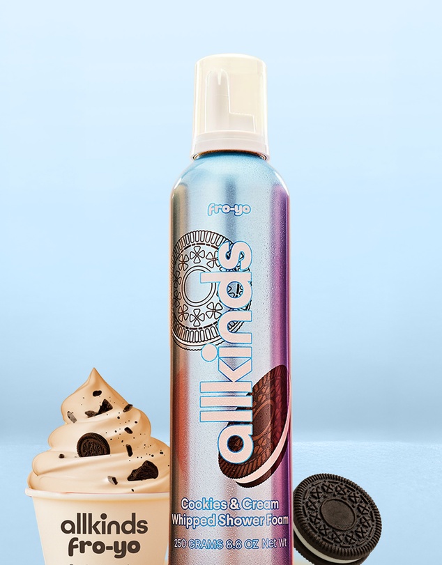Allkinds - Cookies & Cream Whipped Shower Foam
