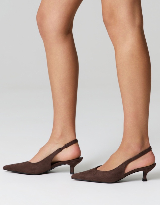 Verali - Lush Slingback Kitten Heels