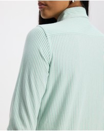 Polo Ralph Lauren - Striped Knit Oxford Cotton Shirt - ICONIC EXCLUSIVE