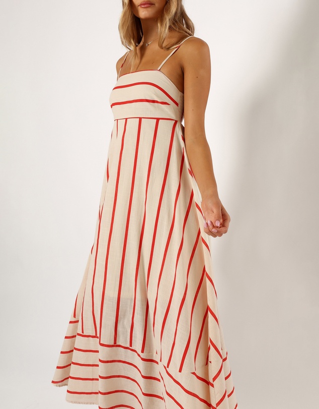 Petal & Pup - Brea Maxi Dress - Cream Stripe