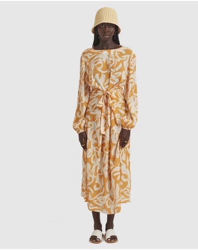 Zerafima - Ella Abstract Dress