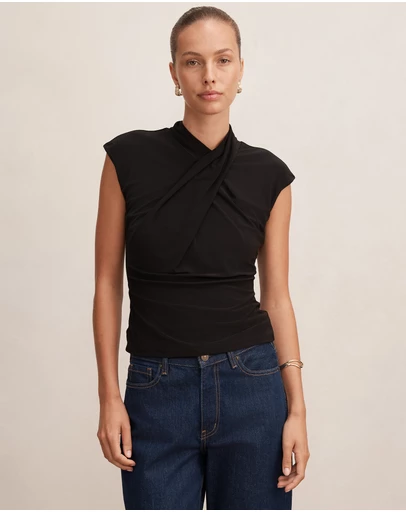 Forever New - Trinity Twist High Neck Top
