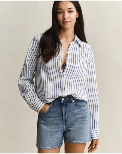 Gant - Relaxed Striped Linen Shirt