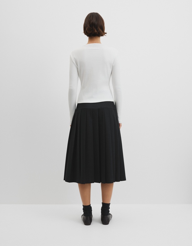Country Road - Long Sleeve Button Through Top