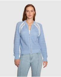 Belle & Bloom - Meadow Breeze Zip Knit