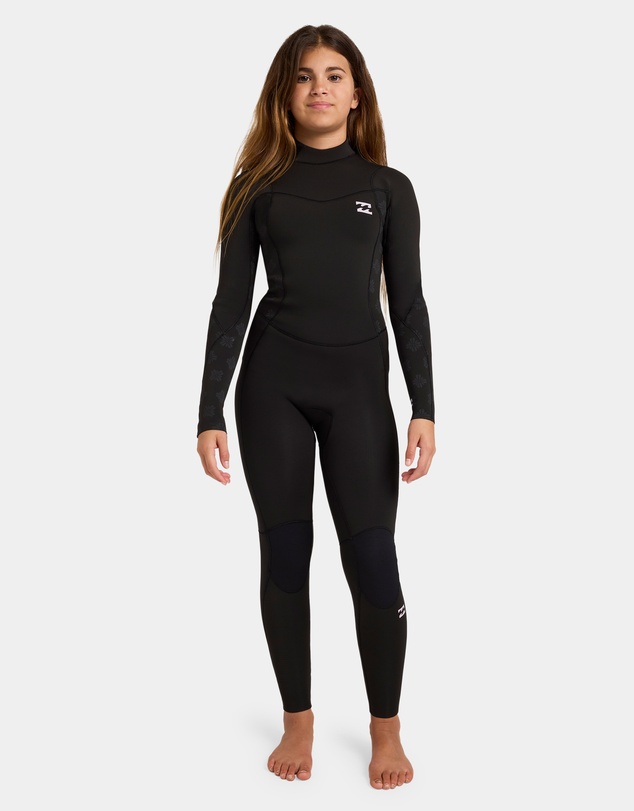 Billabong - Girls 8 to 16 3/2mm Absolute Core Back Zip Wetsuit