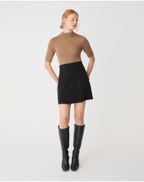 Forcast - Ellen Wool Short Sleeve Knit