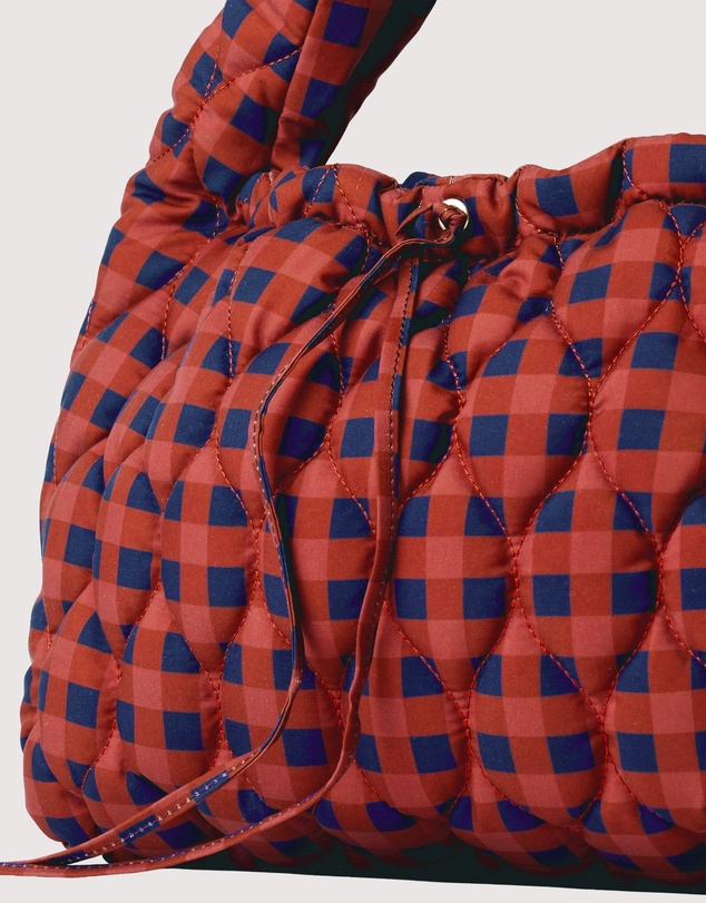 The Somewhere Co - Chestnut Quilted Shoulder Bag
