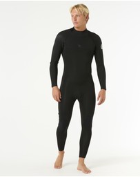 Rip Curl - Mens Dawn Patrol 4/3 Back Zip Steamer Wetsuit