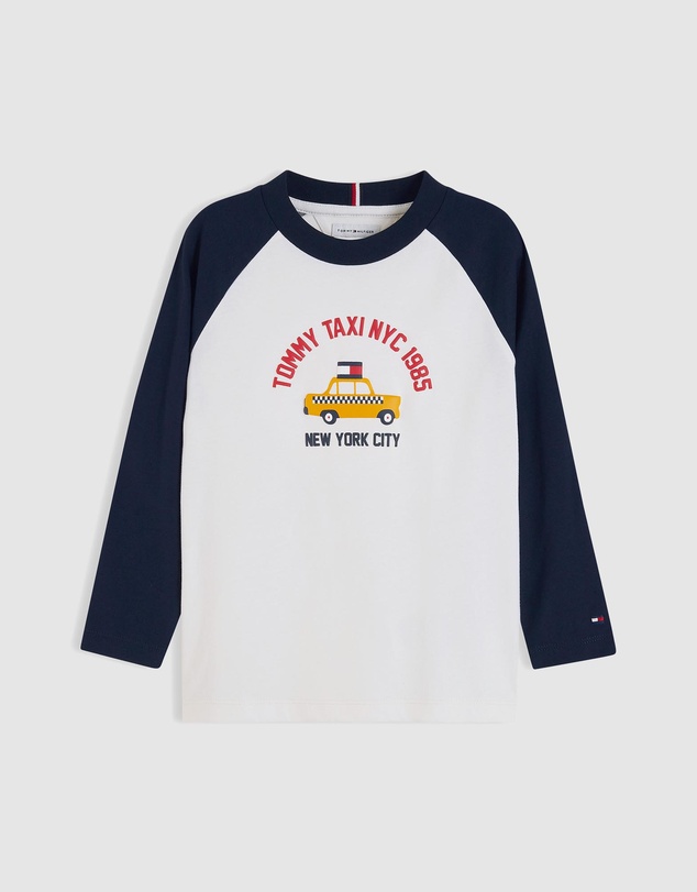 Tommy Hilfiger - Graphic Long Sleeve T-Shirt - Kids