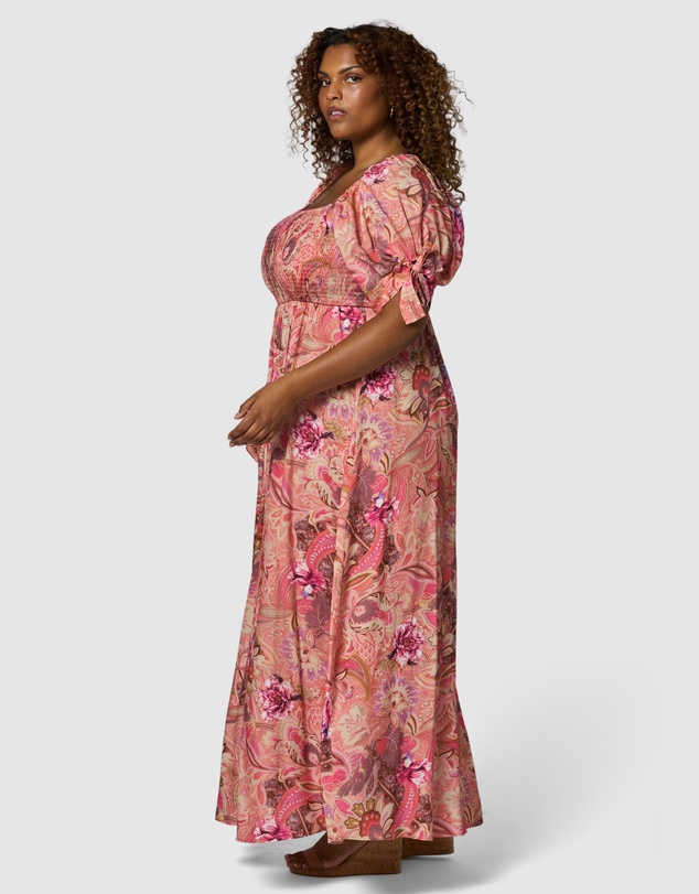 Something 4 Olivia - Maeve Ruffle Maxi Dress