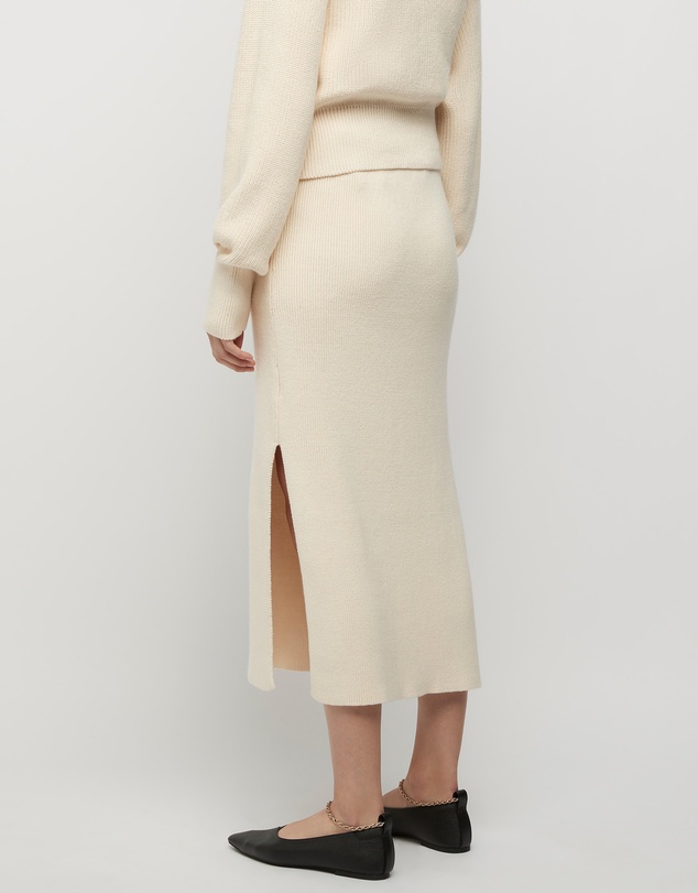 FRIEND of AUDREY - Linnea Cotton Knit Skirt
