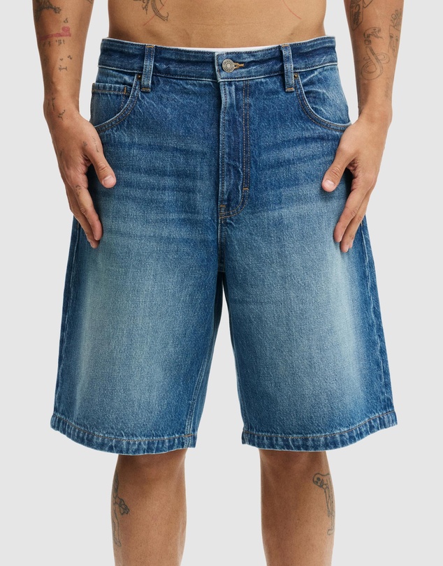Cotton On - Baggy Denim Shorts
