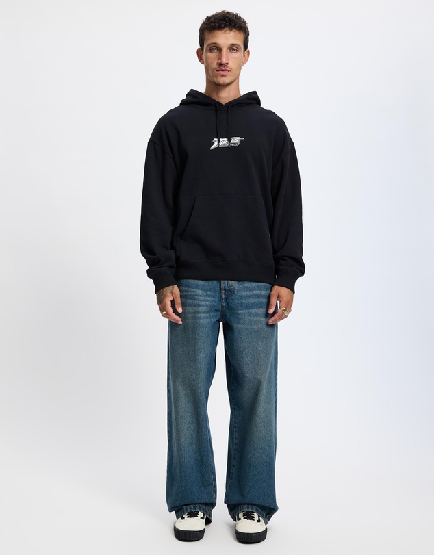 Thrills - Heavy Voltage Slouch Pull On Cropped Hood