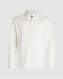 Tarocash - Amaro Stripe Oxford Shirt