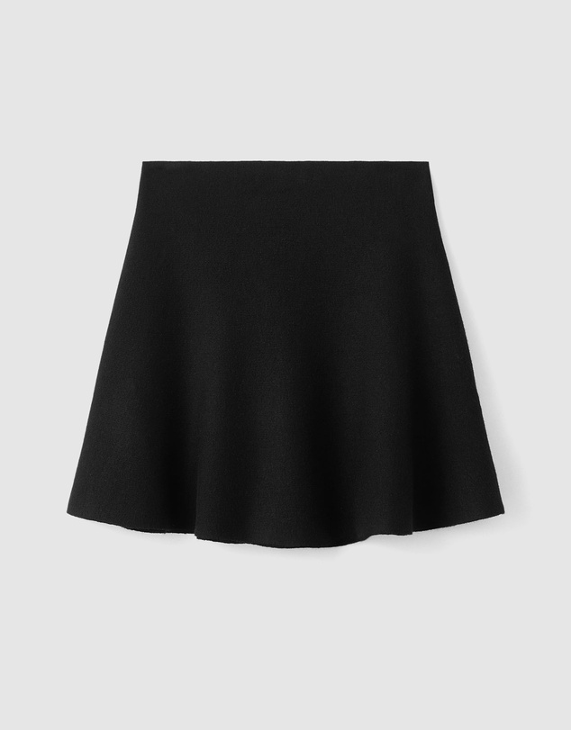 M.N.G - Flared Knitted Skirt