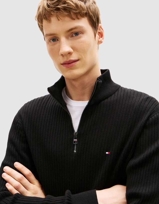 Tommy Hilfiger - Cashmere Quarter-Zip Jumper