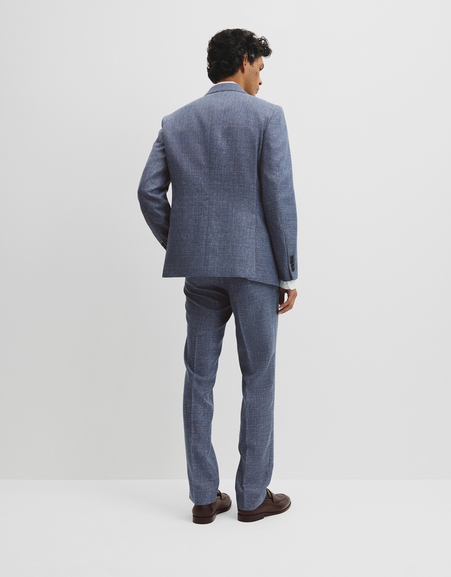 Country Road - Regular Fit Wool Blend Houndstooth Jacket