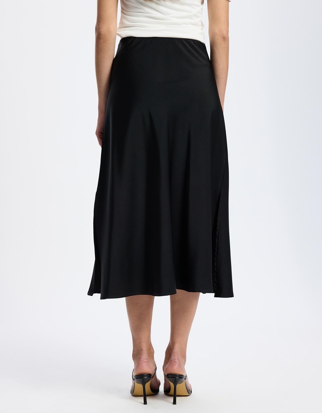Mossée - Lily Midi Silk Skirt