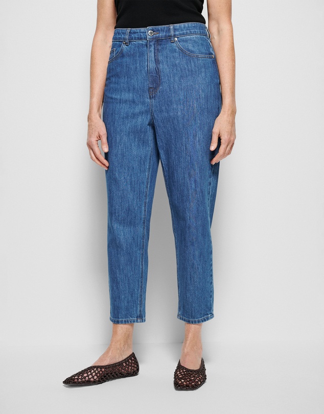 Commonry - The High Rise Crop Girlfriend Jean