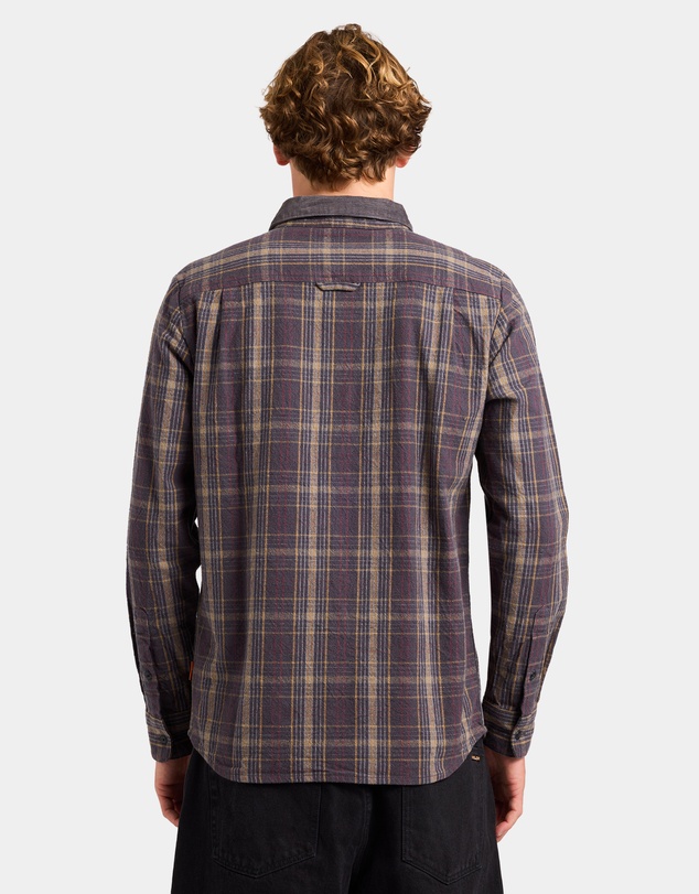 Volcom - Mens Stonevise Plaid Long Sleeve Shirt