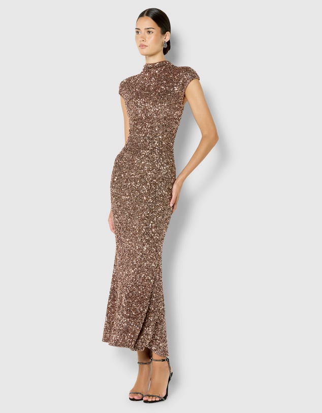 Montique - Zahra Sequin Dress