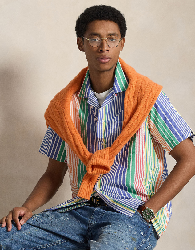 Polo Ralph Lauren - Classic Fit Striped Seersucker Shirt