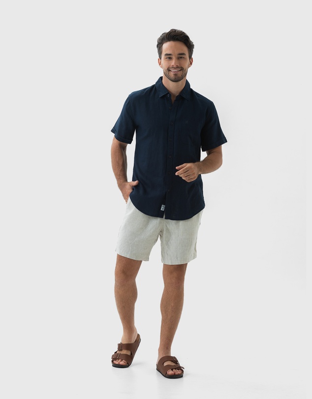Coast Clothing - Short Sleeve Linen Shirt