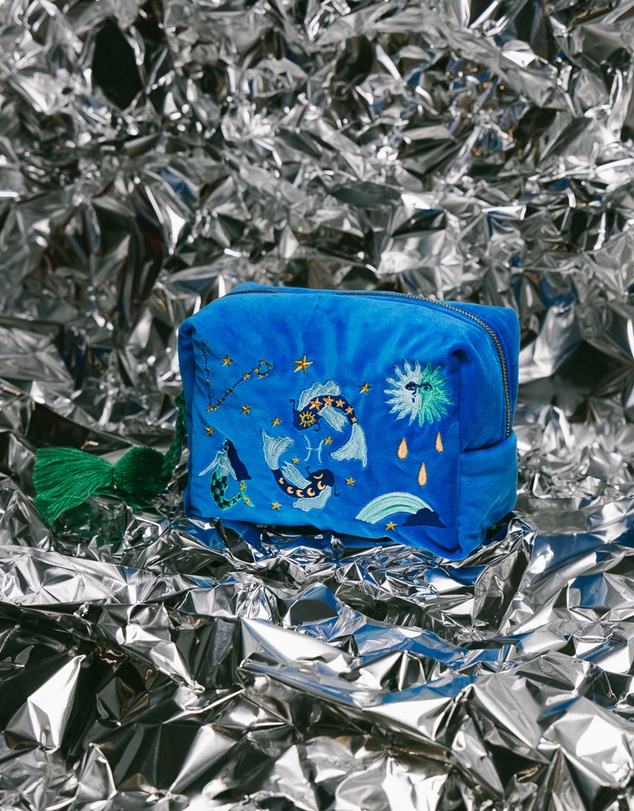 The Somewhere Co - Pisces Astrology Cosmetic Case