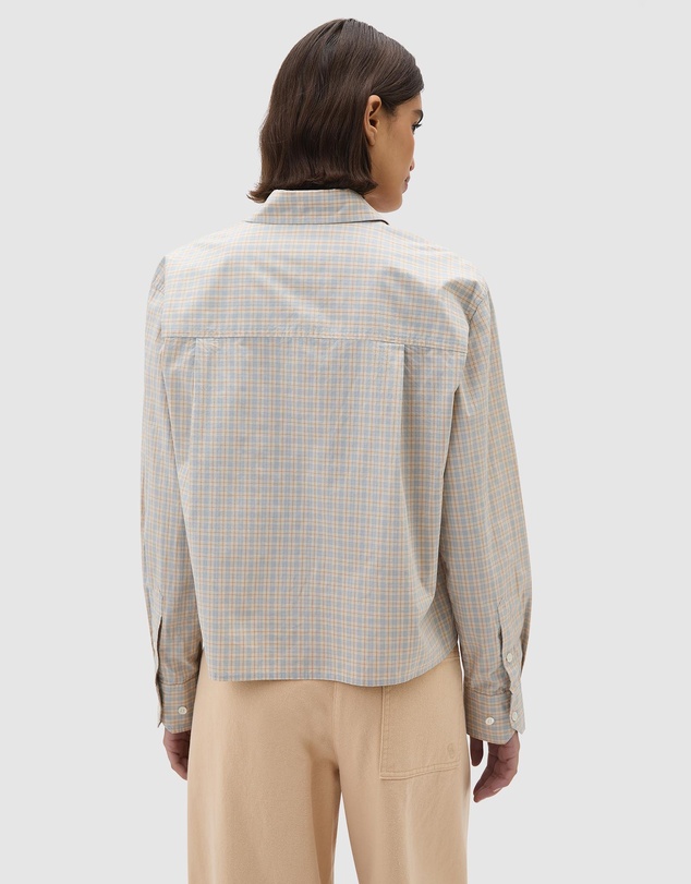 Oroton - Soft Check Button Shirt