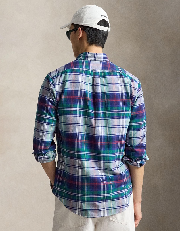 Polo Ralph Lauren - Custom Fit Plaid Oxford Shirt