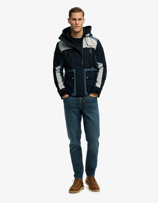 Superdry - Hooded Colour Block Slim Fit Windbreaker
