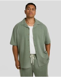 Johnny Bigg - Ziggy Jacquard Relaxed Shirt