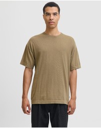 Jack & Jones - Emil Knit Tee Relaxed Fit