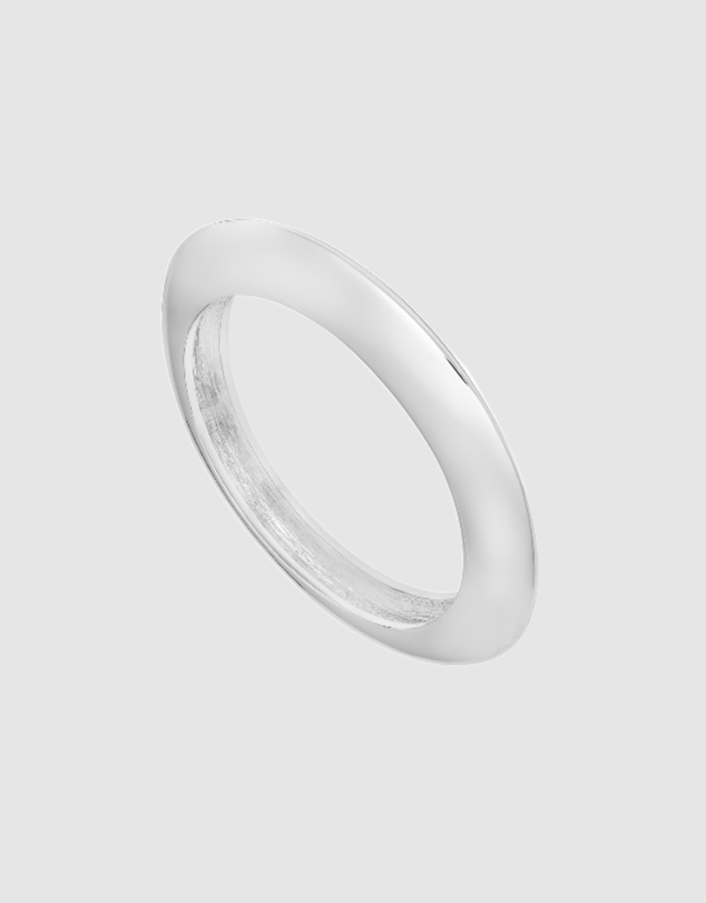 Kitte - Fast Lane Bangle - Silver