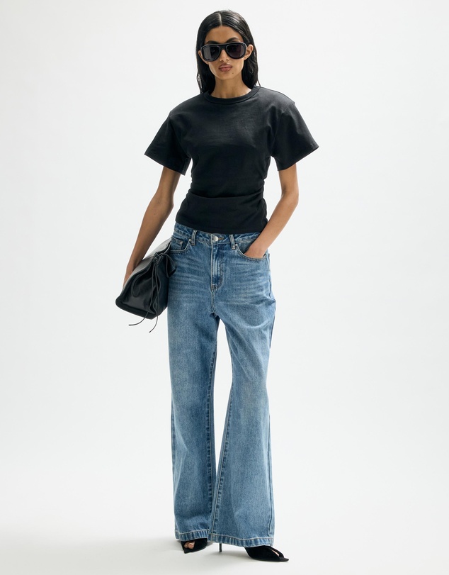 Minima Esenciales - Reese Structured Tuck Waist T-Shirt