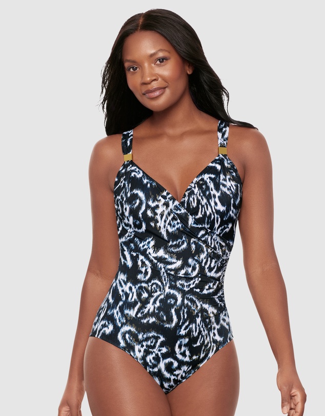 Miraclesuit Swimwear  - Adorn Siren Crossover Shaping Swimsuit