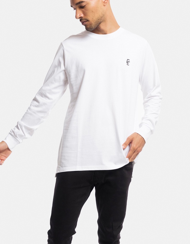 Counter Culture - Cypher Embroidery Long Sleeve Tee