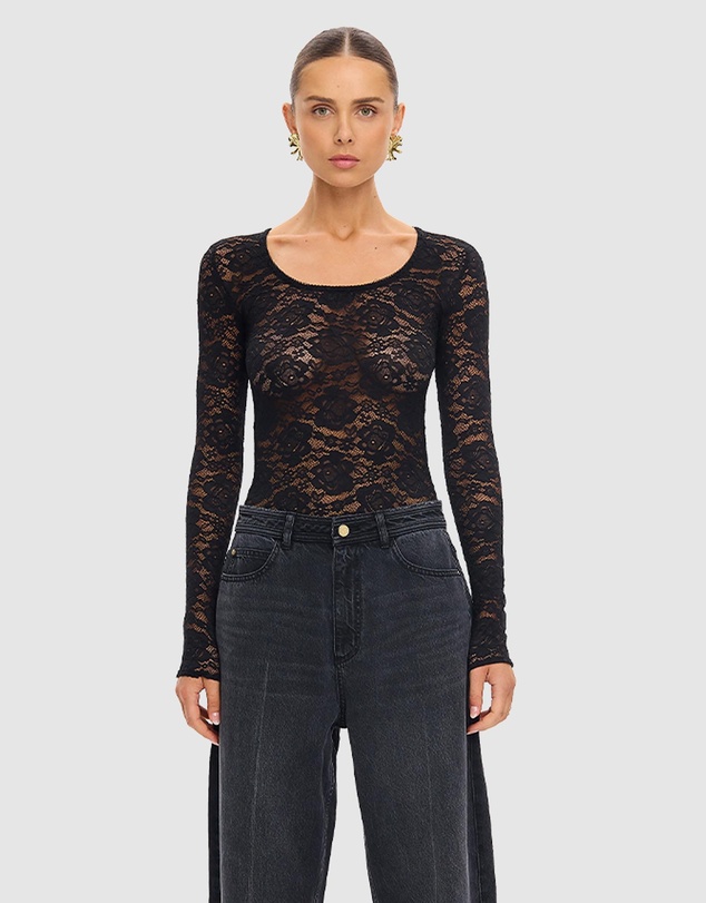 KIVARI - Bonnie Lace Bodysuit