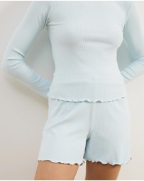 Atmos&Here - Karli Long Sleeve and Shorts Pyjama Set
