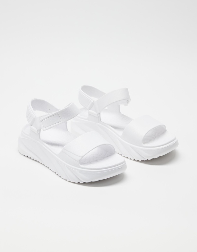 Holster - Cloudnine EVA Wedge Sandals - White - Women's