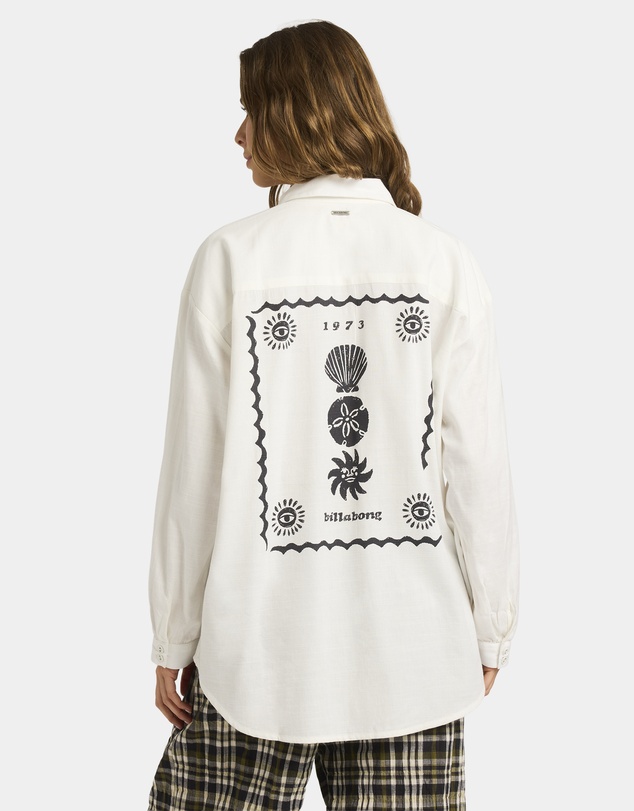 Billabong - Womens Coastal Crush Long Sleeve Shirt