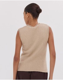 Cloth & Co. - The Rolled Edge Tank | Dune