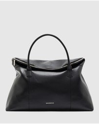 Nakedvice - The Hugo Black Silver Duffle Bag