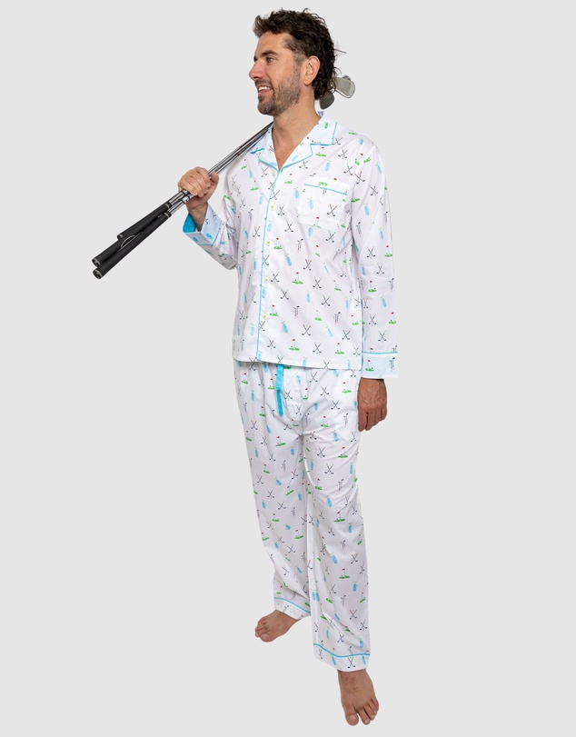 Sant And Abel - Men's Golf Long PJ Set